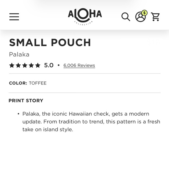 ALOHA Collection Small Pouch - Picture 4 of 7